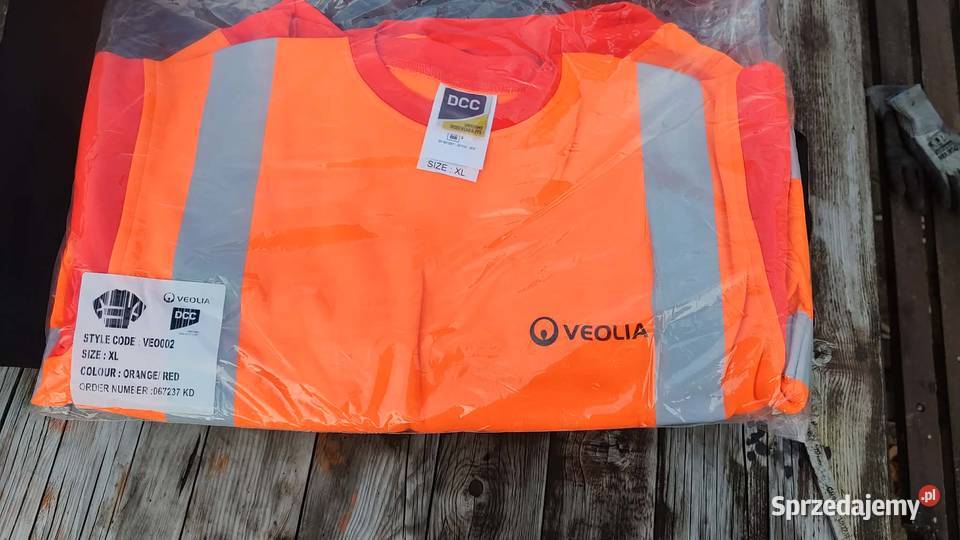 męska pomarańczowa koszulka robocza XL Książ Wielkopolski