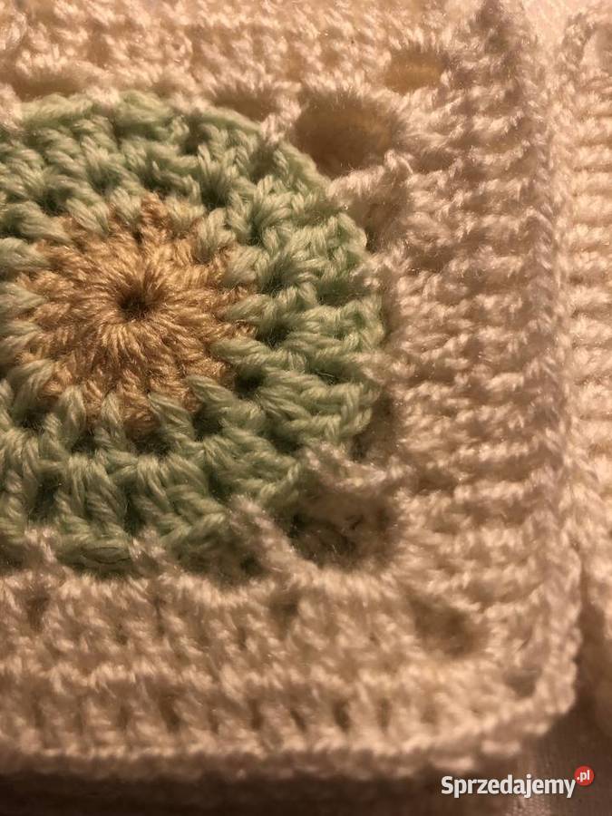 kwadrat babuni pled poduszkanarzuta na mazowieckie Zegrze