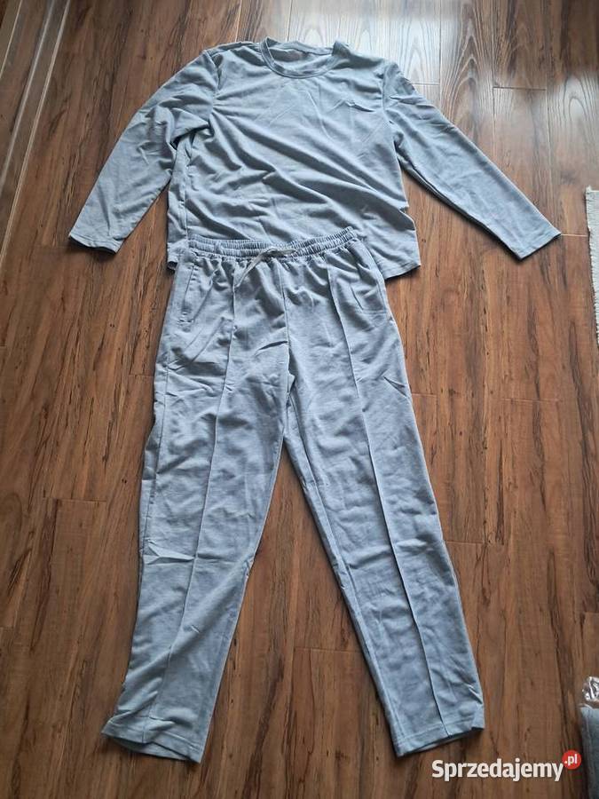 nowy szary cienki dres rozmiar XL brak metki Rozmiar XL Sandomierz