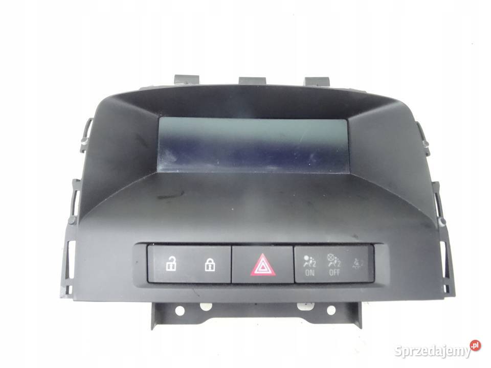 Ekran wyświetlacz radia Opel OE 13267984 Przemęt
