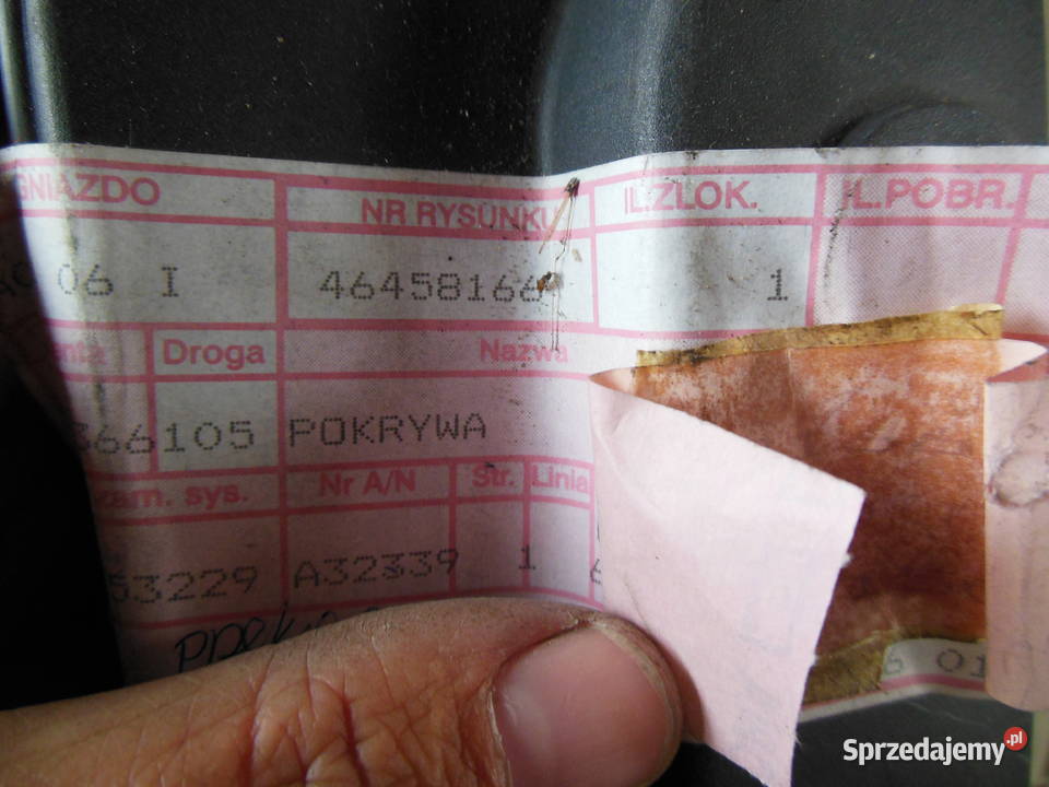 Osłona akumulatora Fiat Marea OE 46458166 Kozy