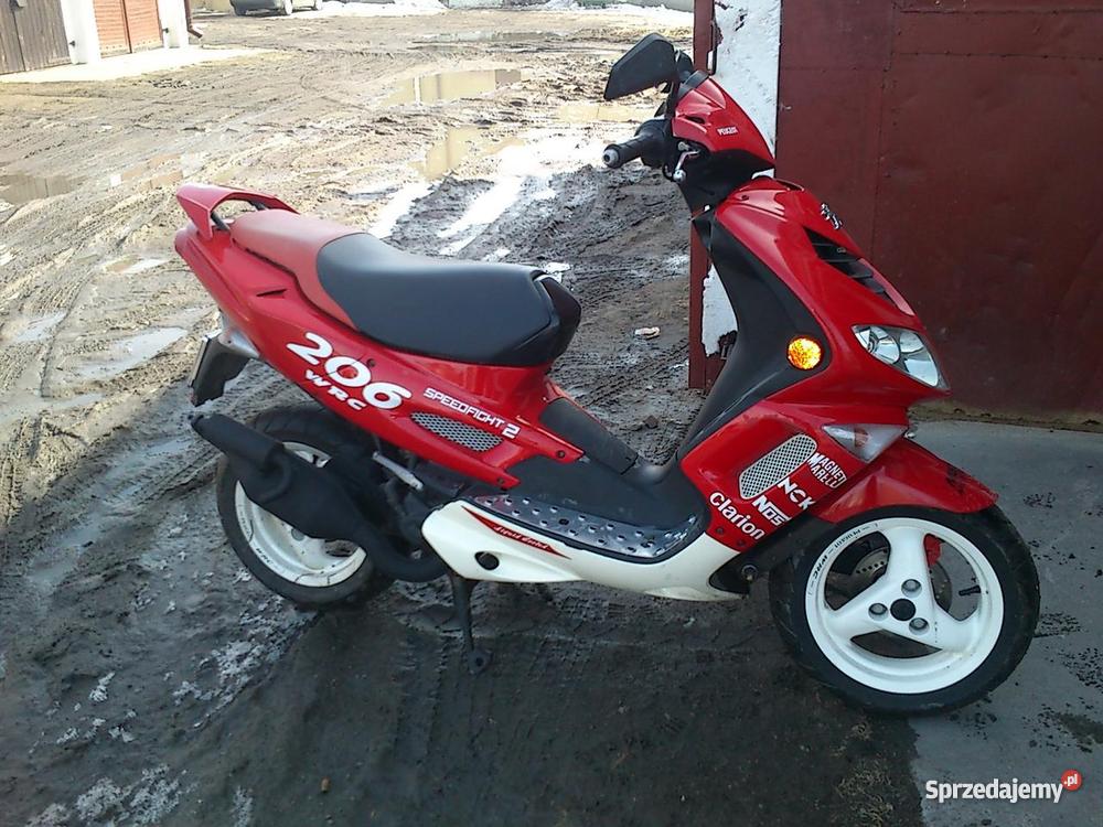 Peugeot Speedfight 206 WRC IDEAŁ nieuszkodzony Węgorzewo