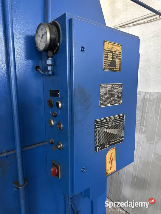 Gientarka hydrauliczna EHT 50ton Produkcja Milicz