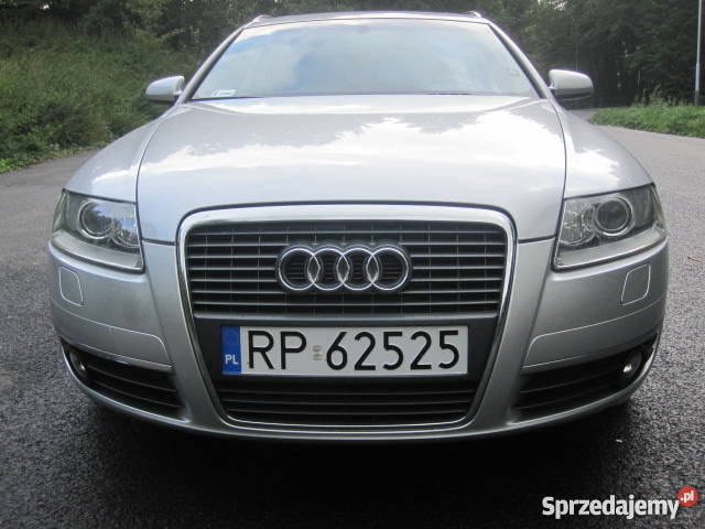 SPRZEDAM SLINE AUDI A6 C6 24 V6 AVANT BENZYNA srebrny