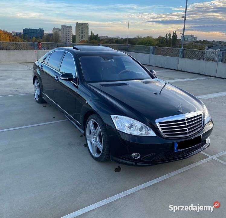 MercedesBenz Klasa S 500 L 7GTRONIC Rok produkcji 2006 Łódź