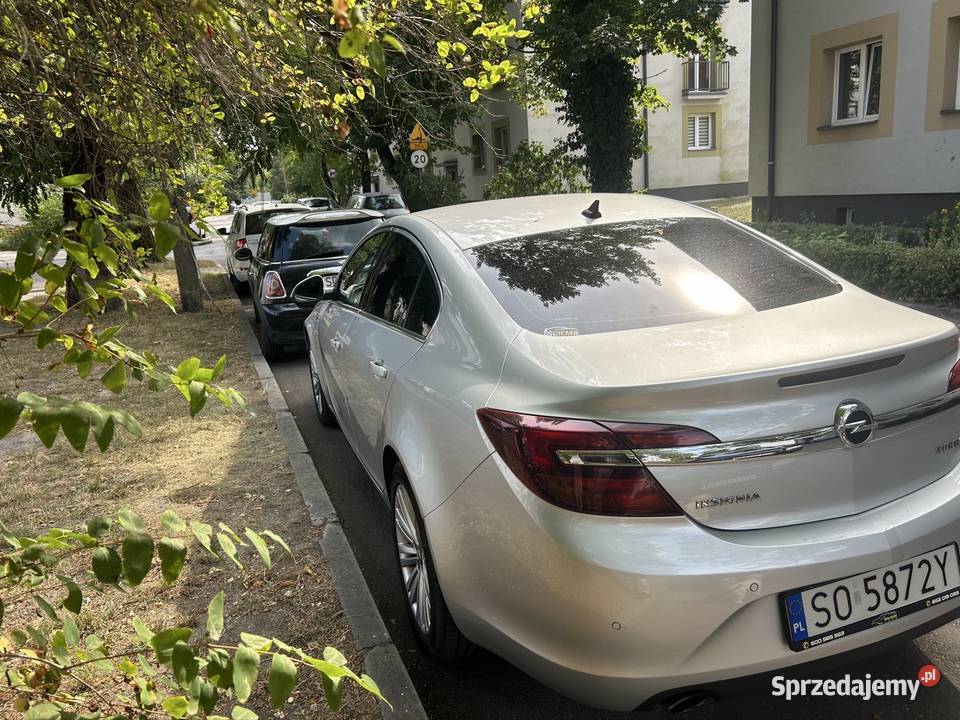 Opel Insignia 20t 250 automat światła do jazdy dziennej śląskie Sosnowiec