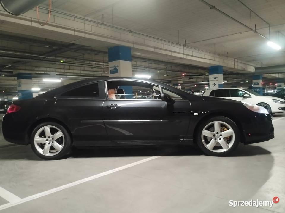 Peugeot 407 COUPE SPORT 204 Bkack 2006 rzamiana wielkopolskie