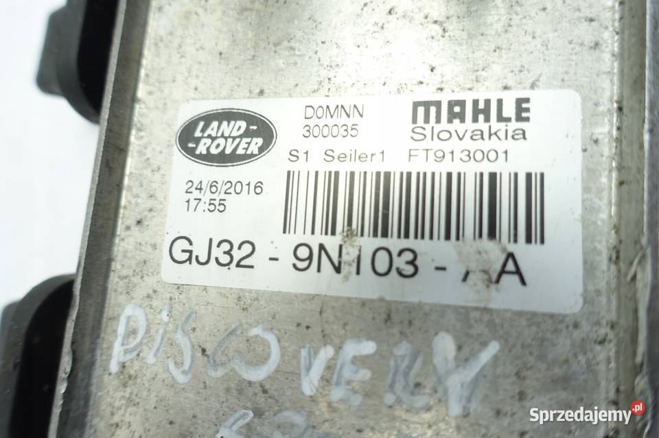 Discovery Sport 20 D CHŁODNICA OLEJU paliwa osobowe