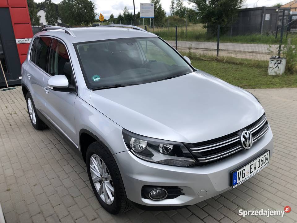 VW TIGUAN 4X4 20 TDI 140 Klima 6 biegów 160TKM Lębork