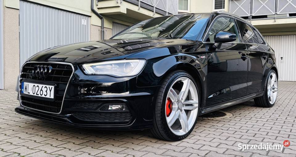 Audi A3 Sline Led 150 przyciemniane szyby Legionowo sprzedam