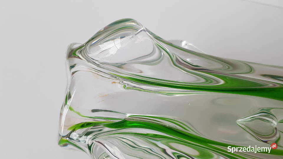 Ciężki wazon Sękacz 3 Porcelana i szkło Dąbrowa Górnicza