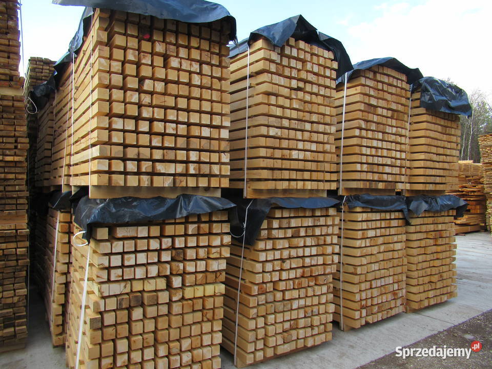 Kantówka bukowa brzozowa 6x6 7x7