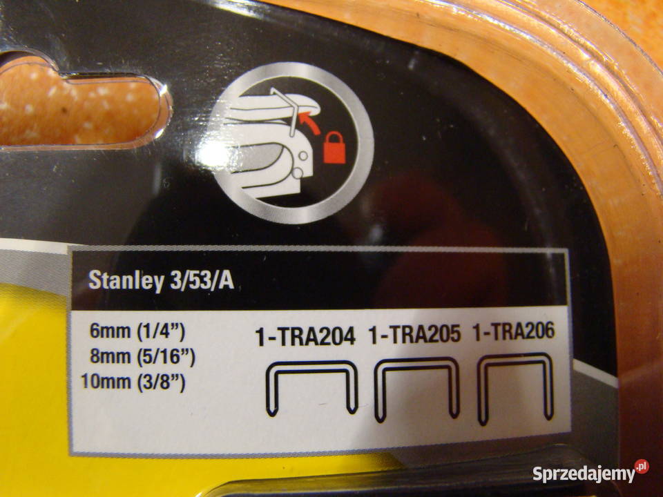 Zszywacz ręczny STANLEY zszywki 610 mm Ref 6TR45 śląskie