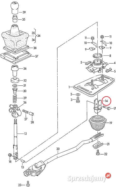 Audi 80 Coupe Cabrio Widełki wybieraka biegów osobowe Dębica sprzedam