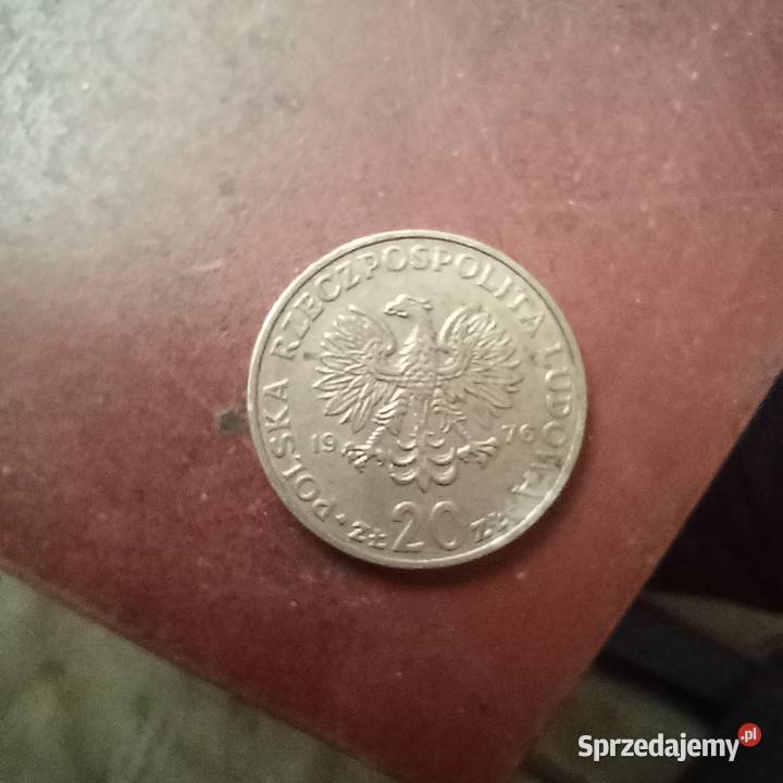 Moneta 20zl Marceli Nowotko sprzedam
