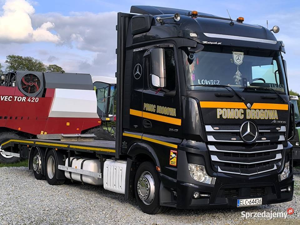 Mercedes Actros MP4 Pomoc drogowa Laweta