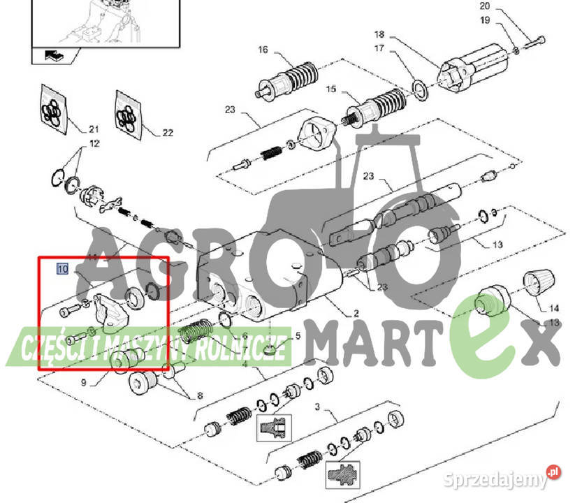 47615625 47129458 ZESTAW SERWISOWY CNH Wichrów