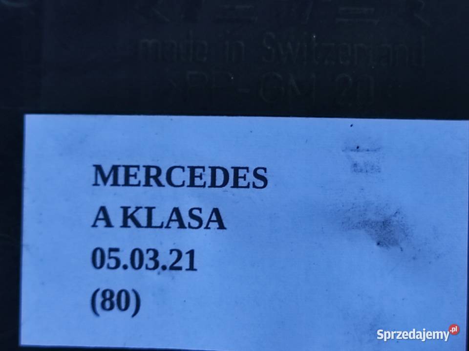 OSŁONA PODWOZIA MERCEDES A KLASA W168 LIFT osobowe wielkopolskie