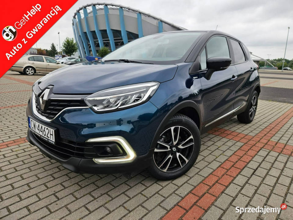 Renault Captur 1.3 TCe Navi LED Bogata Wersja Zarejestrowany Gwarancja I (…