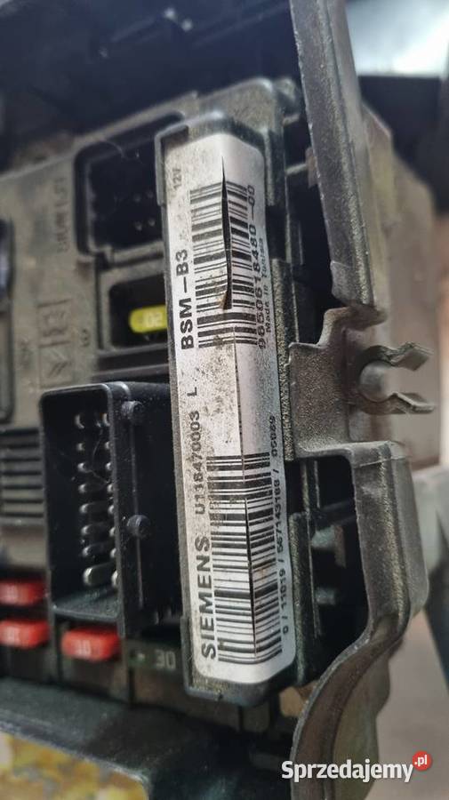 Peugeot 206 14 hdi skrzynka bezpieczników śląskie Zabrze