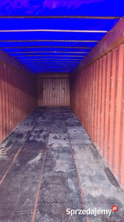 Kontener 40 open top miękki dach Gdańsk