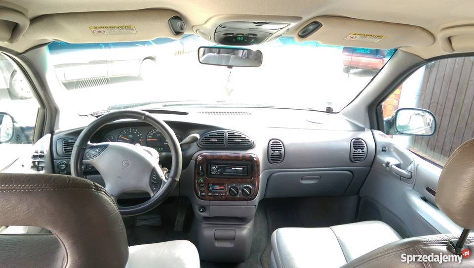 Chrysler Grand Voyager 33 v6 skóry automat immobilizer Suwałki