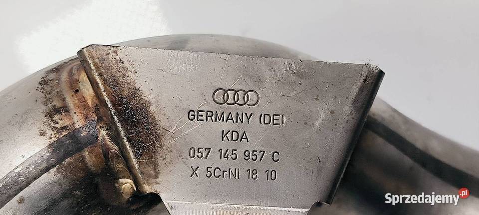 PRZEWÓD RURA DOLOT AUDI A8 D3 057145957C kujawsko-pomorskie Lipno sprzedam