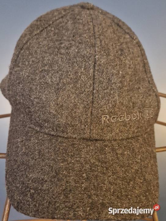 SPORTOWA CZAPKA z daszkiem Reebok zimowa szary Lublin