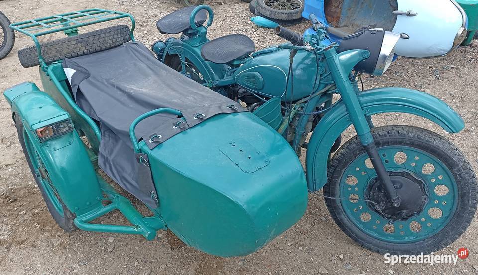 52 URAL M62 z DOKUMENTAMI 1963 z wózkiem WYSYŁKA mazowieckie sprzedam