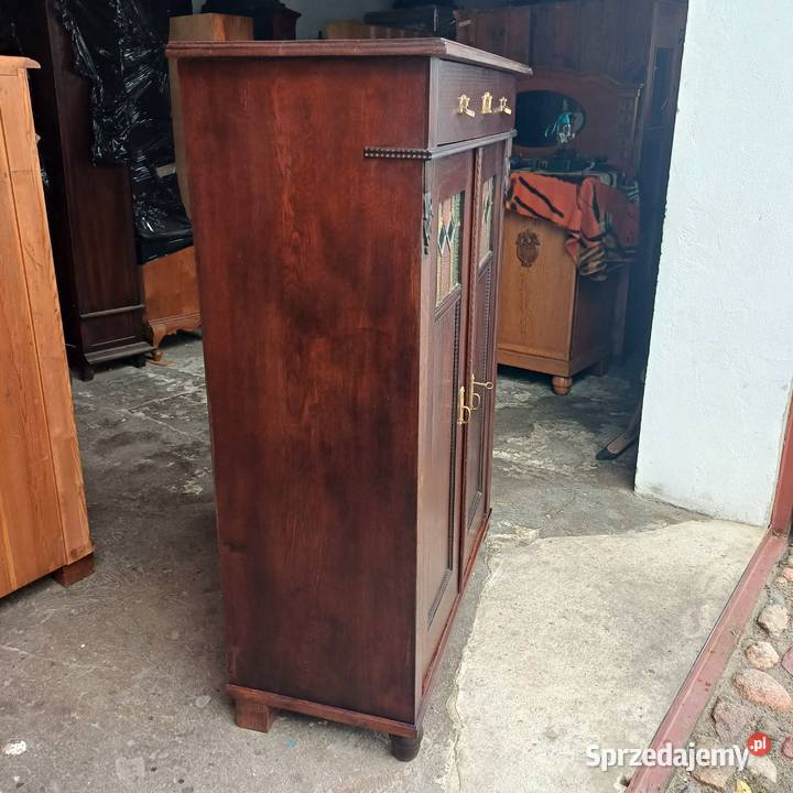 Stylowa Bieliźniarka Secesyjna z Witrażami Suchorzew sprzedam