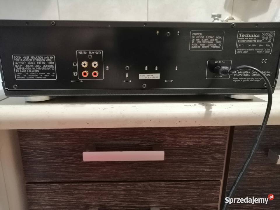 RSAZ7 Technics Stereo Cassette Deck Szczecin