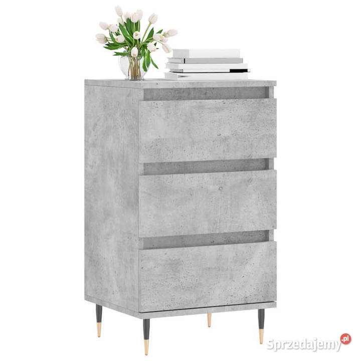 Komoda szarość betonu 40x35x70 materiał Warszawa