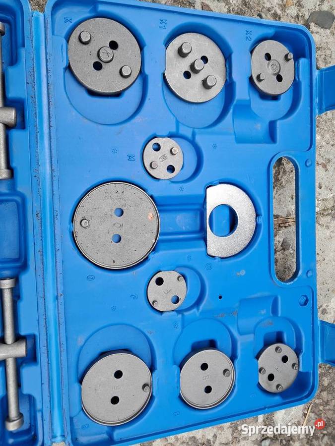 Zestaw do wyciskania tłoczków hamulcowych 21 ele