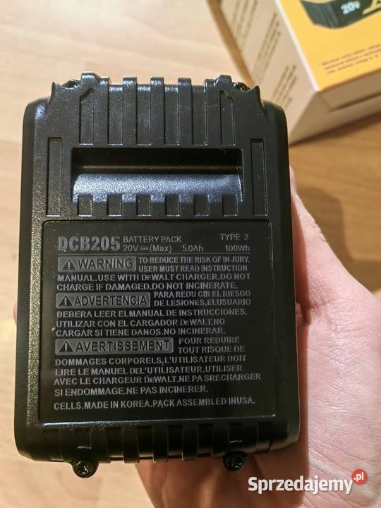 AKUMULATOR 18V 5Ah DCB184 DEWALT Kraków