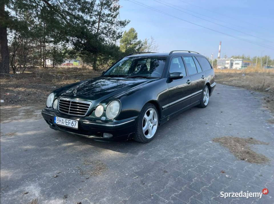 Mercedes Klasa E W210 Avangarde 24 V6 Benzyna podlaskie Białystok