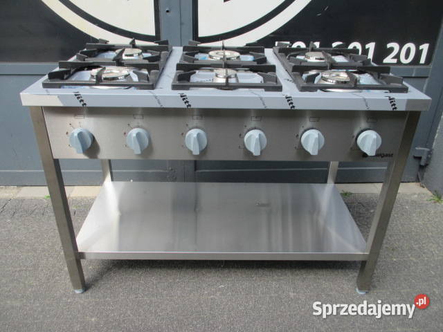 Kuchnia gazowa 6palnikowa STALGAST