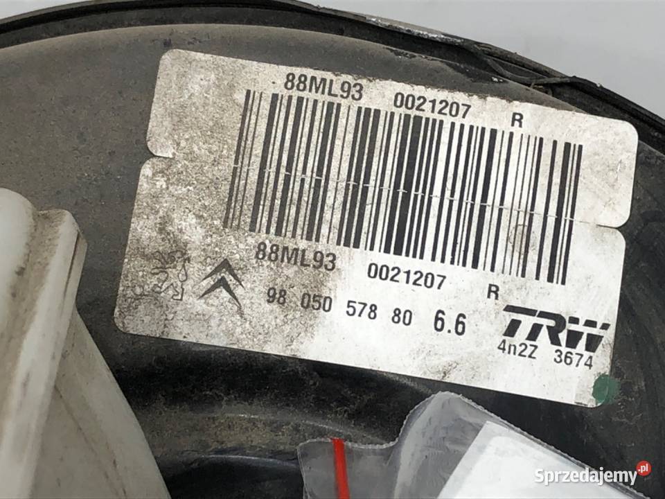 SERWO HAMULCOWE CITROEN C3 PICASSO 9805057880