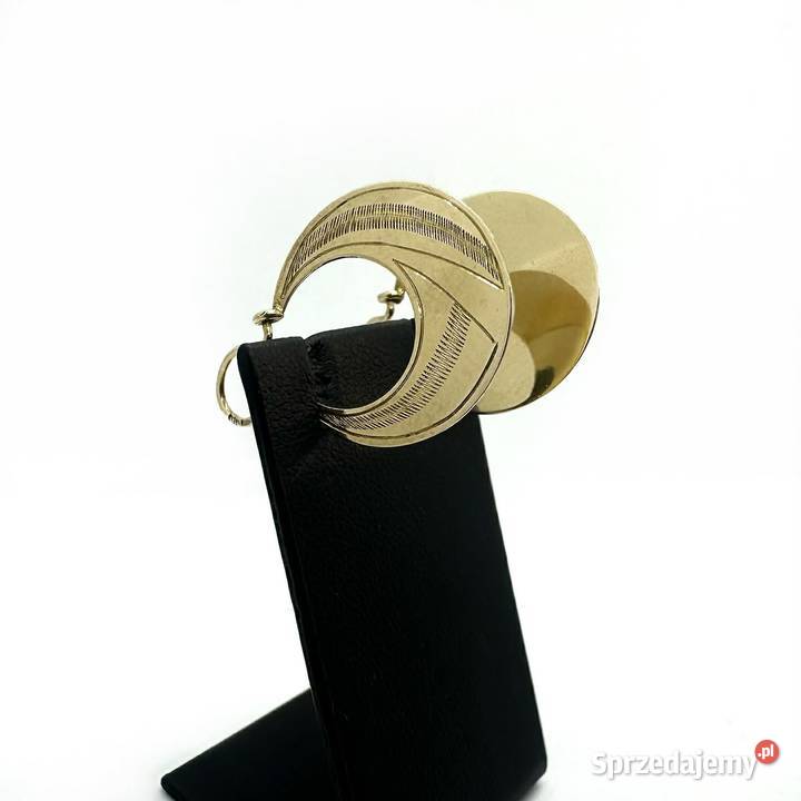 Złote Kolczyki pr 585 255g złoto Elbląg