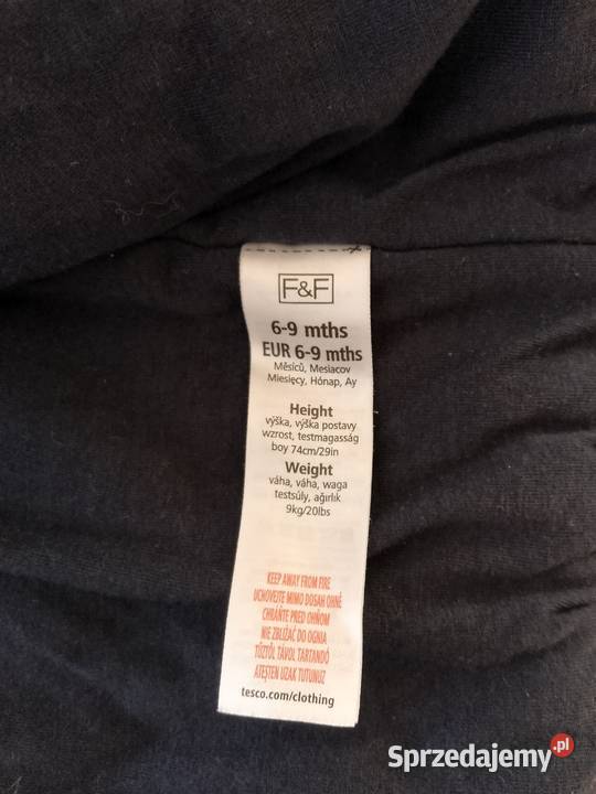 FF kurtka dziecięca 74 przejściowa bomber stan Rozmiar 74