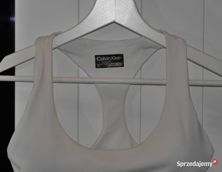 Calvin Klein świetny top nowy 34 XS czarny