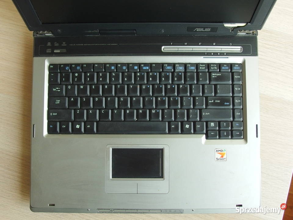 Laptop ASUSA6000 A6500U AMD Turion MT30 2GB RAM Orzesze