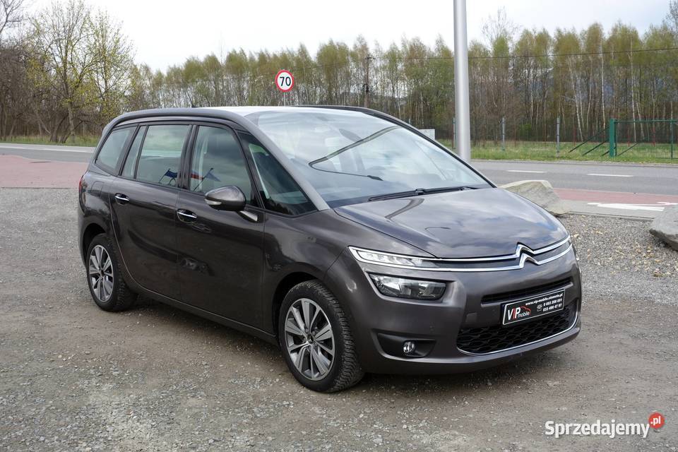 Citroen C4 Grand Picasso 20HDI 150 Faktura VAT kurtyny powietrzne