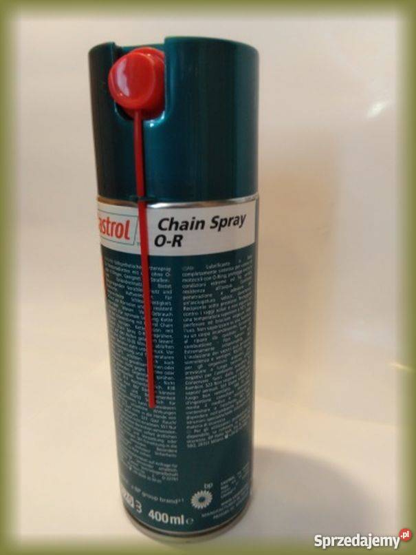 CASTROL CHAIN SPRAY OR SMAR DO ŁAŃCUCHÓW 400 ML zachodniopomorskie Nowogard