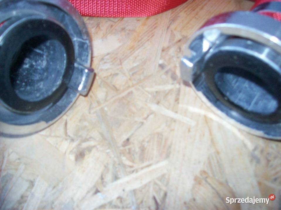 WĄŻ STRAŻACKI ZŁĄCZKI 20M 2 cale GUMOWANY MOCNY Głogowa