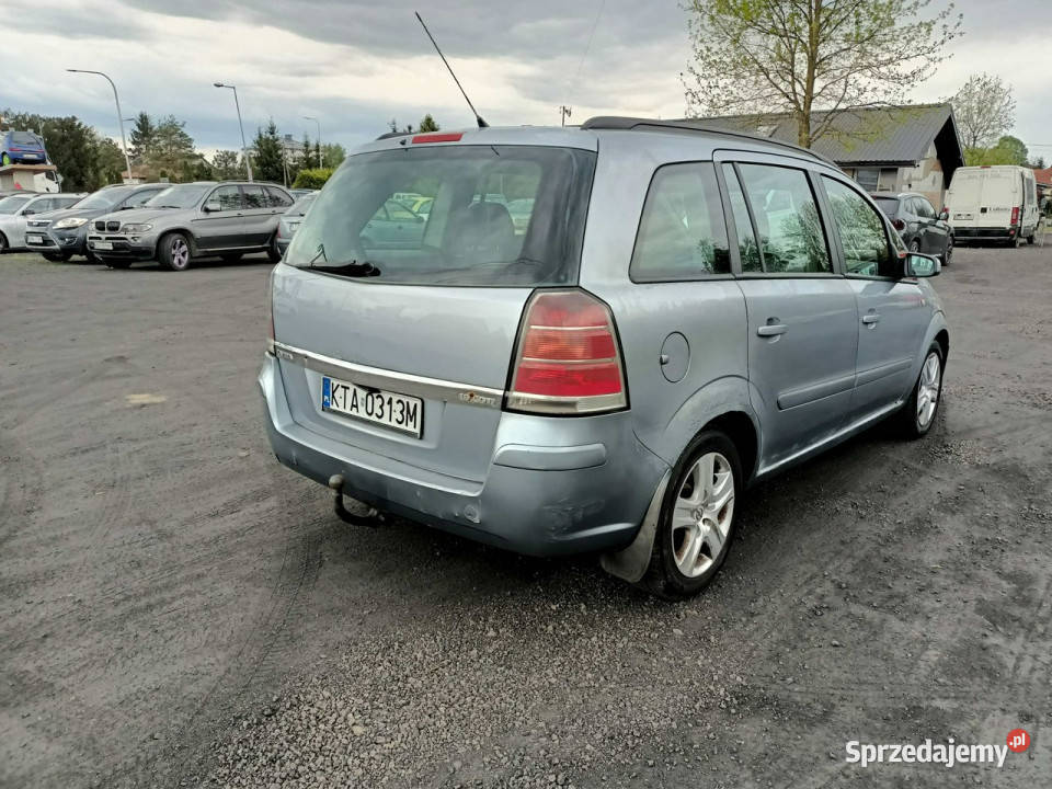 Opel Zafira Opel Zafira 19CDTI 120 05r 7os B 266912km Tarnów sprzedam