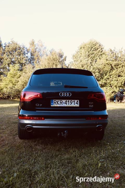 Audi Q7 30 tdi quattro piękna bogato wyposażona ESP Krosno