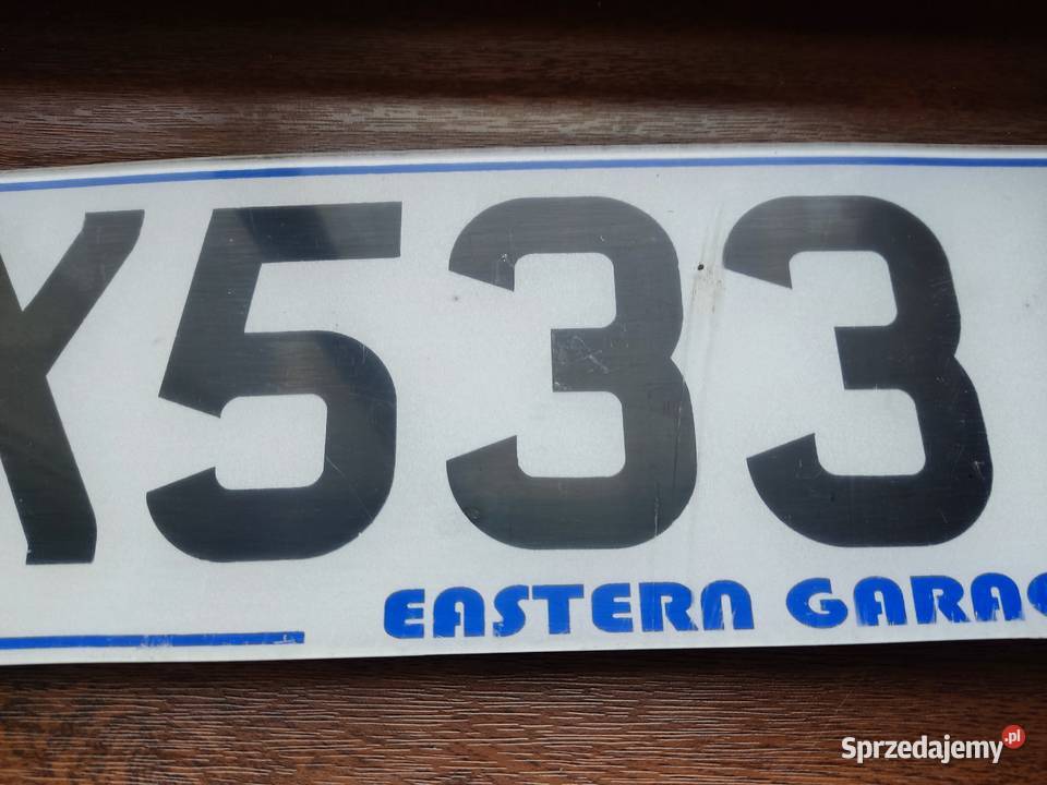 Tablica rejestracyjna GB Głuchołazy sprzedam