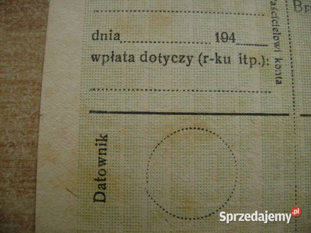 Starocie z PRL Poczta Pocztowa Kasa Oszczędności Gdynia