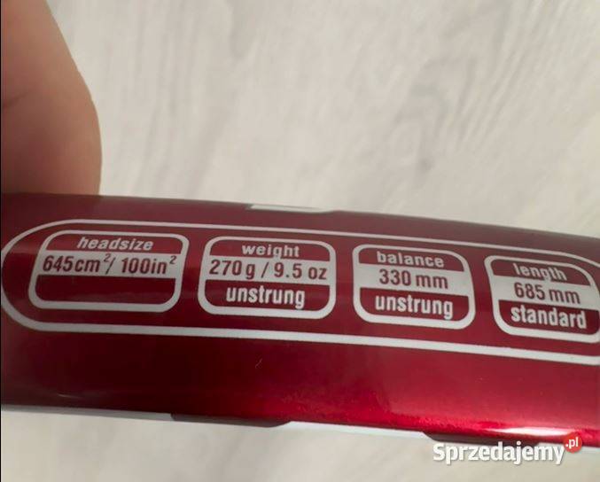 Rakieta tenisowa HEAD Microgel 10 letnia ale