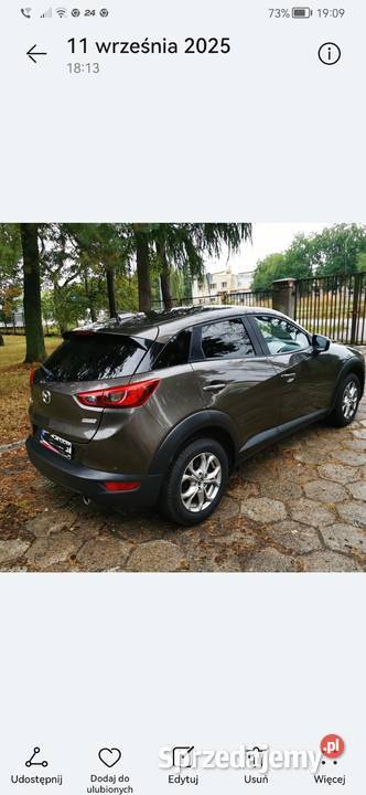 Sprzedam Zamiana Na Tańszy Mazda CX 3 Super Stan CX-3 Lublin sprzedam
